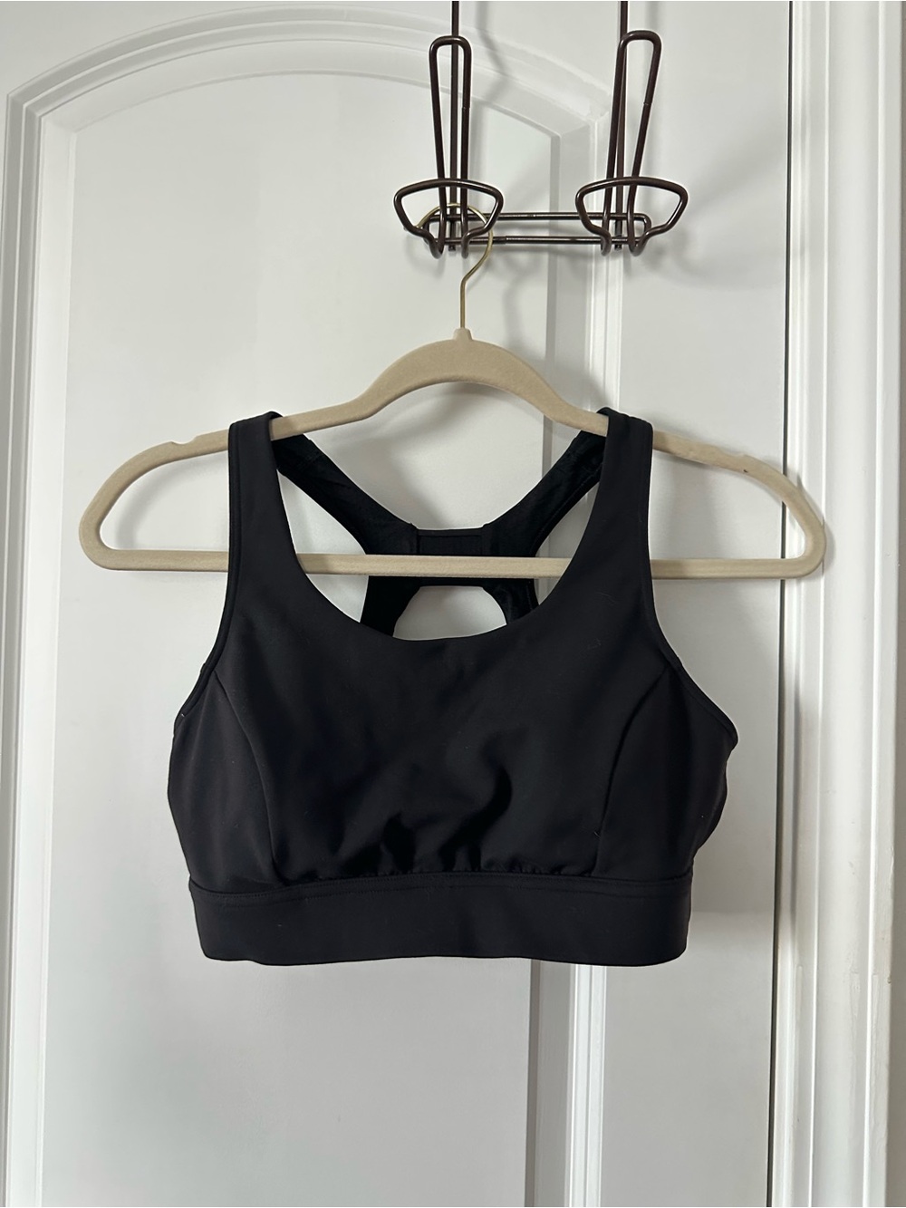 lululemon athletica Black Racerback Sports Bra